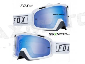 Okuliare FOX Air Space Gasoline NS biele MX19