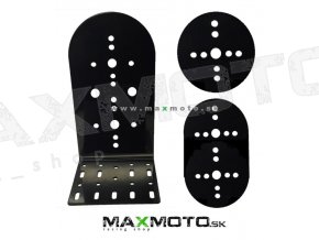 Montážna platňa nosiča na kanister CF MOTO, okrúhly/ oválny/ tvar "L"