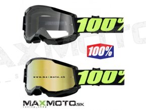 Okuliare 100% STRATA 2 Goggle Upsol cire sklo 2601 2947 50421 259 11 cire sklo 2601 2934 50421 101 11