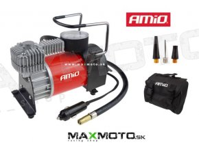 Vzduchový kompresor do auta AMIO ACOMP-03, 12V HQ, kovový