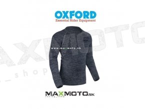 OXFORD Termopradlo Tricko CHARCOAL MARL LA214101