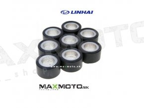 Komplet rolky variatora LINHAI 300 400 8ks LIN 27461 SET