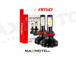 LED ziarovky hlavneho svietenia Amio H8 H9 H11 CX 6 18V 2ks 01077