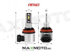 LED žiarovky hlavného svietenia AMIO H8 H9 H11 H mini Series 03333 obr2