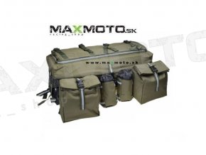 Box na stvorkolku textilny zadny zeleny AB4817