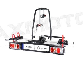 Nosič na bicykle na ťažné zariadenie auta TBC-02/2 AMIO - pre 2 bicykle (60kg)