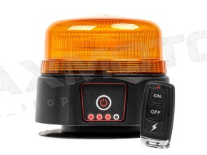 Bezdrôtový výstražný LED maják s diaľkovým ovládaním SM812LC-XR AMIO - 12-24V, 36 LED