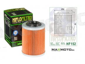 Olejový filter CAN-AM Outlander, Renegade, Commander, Maverick, DS650, 420256188, 711256188, HF152