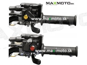 Združený ovládač pravý, plynová páčka YAMAHA GRIZZLY 550/700, 28P-26250-01-00