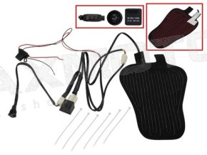 Vyhrievanie sedadla pre stvorkolky motorky skutre 29 5 cm x 19 cm 92 12163