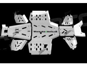 Kryt podvozku YAMAHA Grizzly 700, 550 so stupačkami