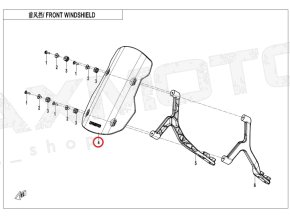 plexi stit cf moto gladiator 9AYV805105670020