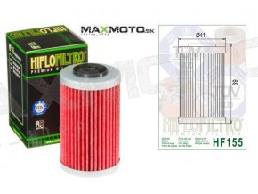 Olejový filter KTM 450/525 XC, POLARIS 450/525 Outlaw, HF155 (1. filter)