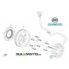 Magneto-stator CF MOTO Gladiator X850 EPS/ X1000, 0800-032000-3000