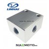 Rozdeľovač brzdového potrubia LINHAI 260/ 300/ 400/ 500/ M550/ M565/ M750, 32107