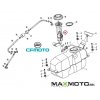 Cerpadlo paliva CF MOTO Gladiator X8 X850 X1000 UTV830 UTV1000 7020 150900 schema