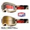 Okuliare 100% STRATA 2 Goggle Kombat cire sklo 2601 2933 50421 101 10 zrkadlove sklo zlate 2601 2945 50421 253 10