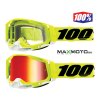 Okuliare 100% RACECRAFT 2 FLUO YELLOW