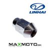 Matica disku LINHAI 200/ 300/ 400/ 500/ 550/ 565/ 750, M12x1.25, 27411, chrómová