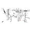 spojkove lanko honda trx400 45 2073 K282139 22870 HN1 000 3