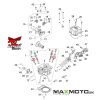 Pruzina ventilu ACCESS MAX 5 400 vnutorna 14736 E17 100 schema