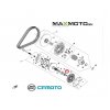 Lozisko volnobezka variatora CF MOTO Gladiator X850 Z1000 UTV1000 0GR0 051400 10000 schema