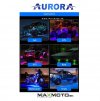 Osvetlovacia sada AURORA RGB LED viacfarebna Bluetooth ovladanie 6ks ALO Y1D 2 RGB D6 4