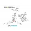 Unasac riadenia CF MOTO Gladiator X850 X1000 9AWA 100001 20000 schema