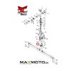 Unasac riadenia ACCESS MAX 600 650 SHADE 850 EPS PITMAN 52209 A43 000 schema