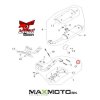 Tesnenie vyfuku ACCESS MAX 650 MAX 750 SHADE 850 12161 A27 010 schema