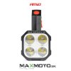 LED pracovná baterka AMIO 4LED COB 1200mAh 03273 obr3