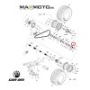 Unasac brzdoveho kotuca CAN AM DS 450 08 15 705500646 schema