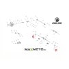 Matica capu riadenia CAN AM Commander 800 1000 Defender HD8 HD9 HD10 Maverick Turbo 232521416 schema