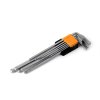 Kľúče IMBUS AMIO, 230mm - 9ks