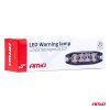 Výstražné osvetlenie oranžové 4x3W LED R65 R10 12/24V IP67