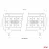 Pracovné LED svetlo AWL30 200LED COMBO 9-36V