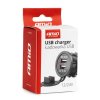 Nabijacka MOD 04 AMIO 2xUSB 12 24V AM02854 3