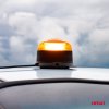 Výstražný LED maják W21ml AMIO - 12-24V, 18 LED