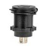 Nabijacka AMIO 2xUSB 12 24V modre podsvietenie AM04218 1