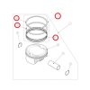 Piestne kruzka SEGWAY Snarler AT6 F01B00020001 schema