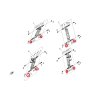 Dolne ulozenie tlmica CF MOTO Gladiator X8 Z8 Z1000 16 19 7020 051602 30000 schema