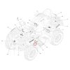 nalepka krytu motora CANAM 704905746 1