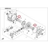 lozisko cf moto gladiator zforce cforce uforce 30409 05000 schema