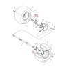 matica zadnej osi YAMAHA 901711403700 1