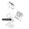 Priruba sania POLARIS RZR 1000XP 1204714 1205302 5