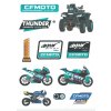 Nálepková sada CF MOTO Racing, 852421-06200