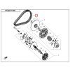 remen variatora cf moto gladiator 01800550000004 2