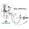 Plynove lanko CF MOTO Gladiator X6 901F 100510 schema