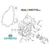 Tesnenie laveho bloku motora CF MOTO Gladiator RX510 X5 X6 Z6 UTV530 UTV630 0180 014002 SCHEMA