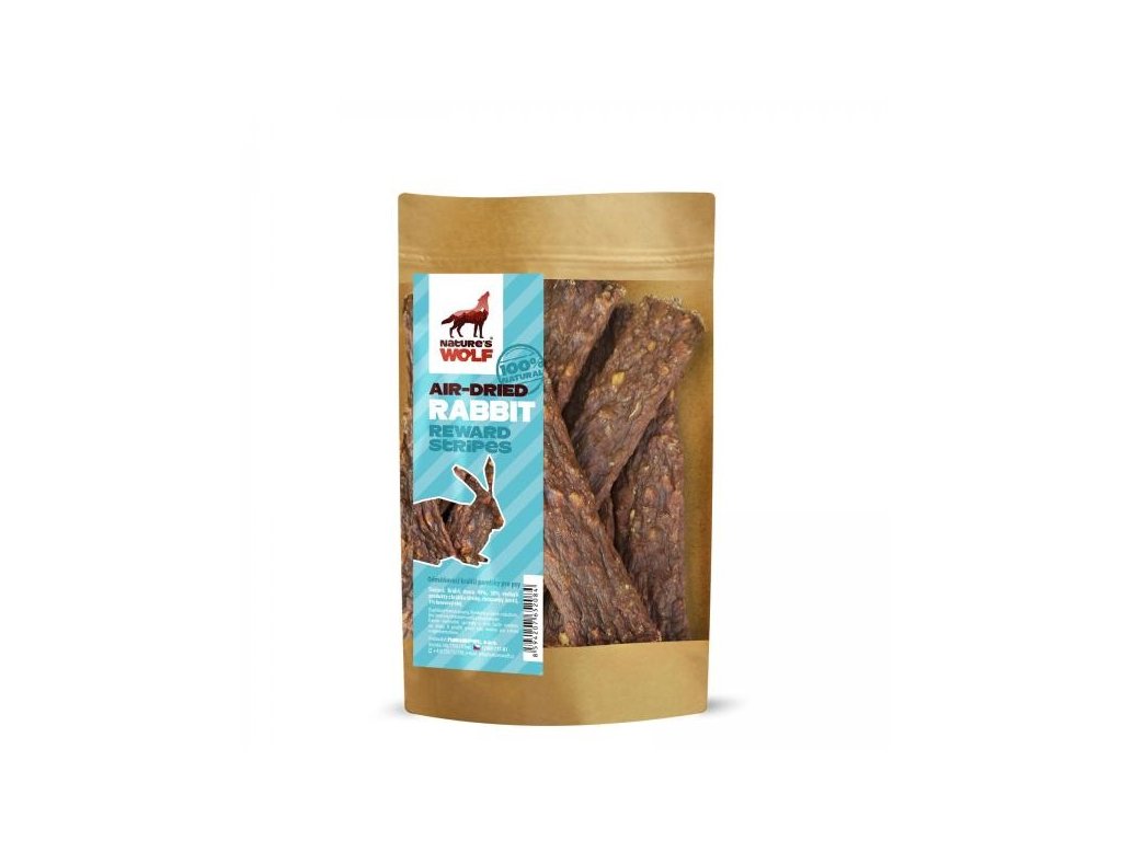 Nature's Wolf Rabbit Stripes 300 g